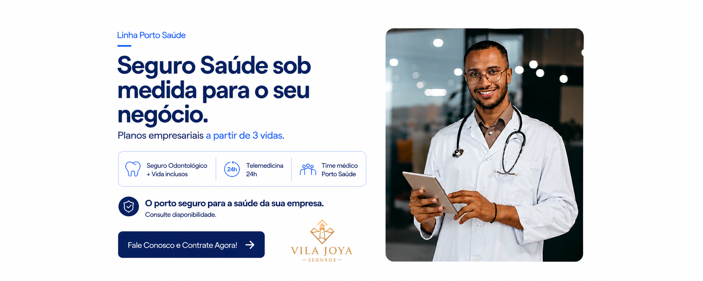 Seguro Saúde empresarial - Vila Joya